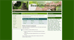 Desktop Screenshot of beautysalon.org.uk