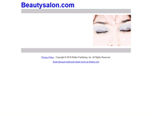 Tablet Screenshot of beautysalon.com
